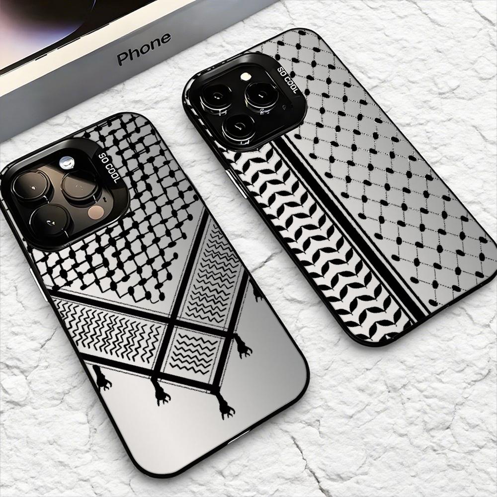 Apple Iphone 15 - เคสโทรศัพท์ลายเคฟฟียะห์ ปาเลสไตน์ สำหรับ iPhone 17 16