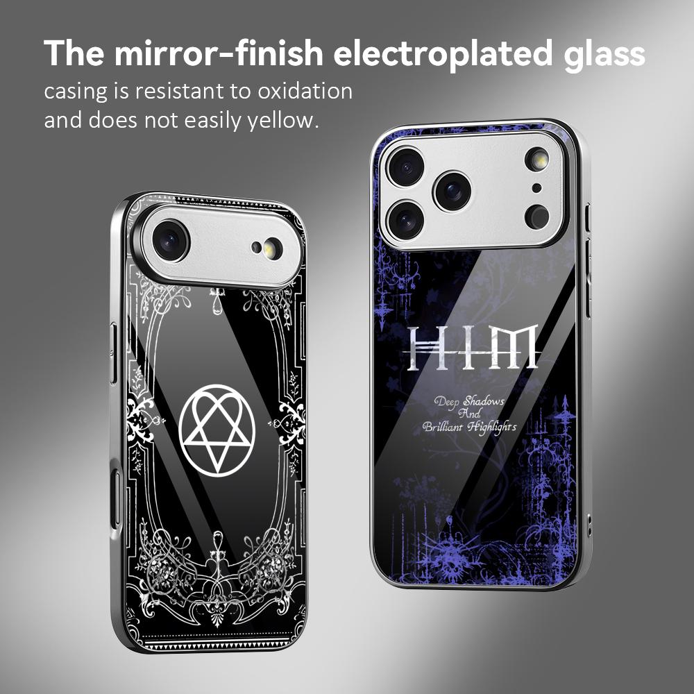 Apple Iphone 15 Pro Max - เคสโทรศัพท์วงดนตรีร็อค H-HIM สำหรับ iPhone 17 16