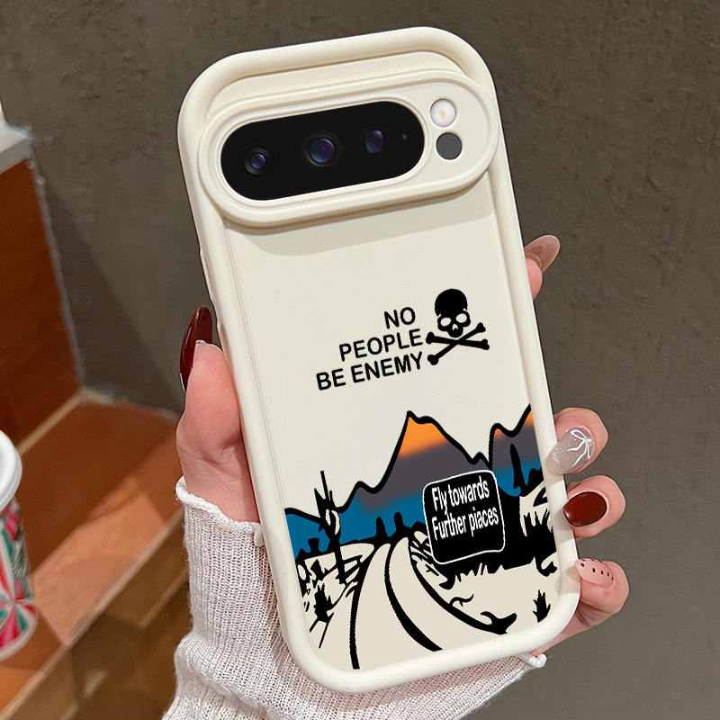 Google Pixel 9 - เคสโทรศัพท์ลายถนนภูเขาสำหรับกูเกิลพิกเซล 10 9 8 7 โปรพิกเซล