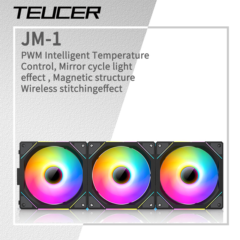 Tablet Accessories Aesthetic - TEUCER JM-1 PC Cooling พัดลม ARGB