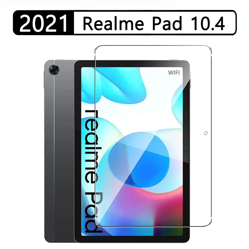 Temu Tablet Accessories - 2PCSกระจกนิรภัยสําหรับOPPO Realme Pad 10.4 นิ้ว 2021