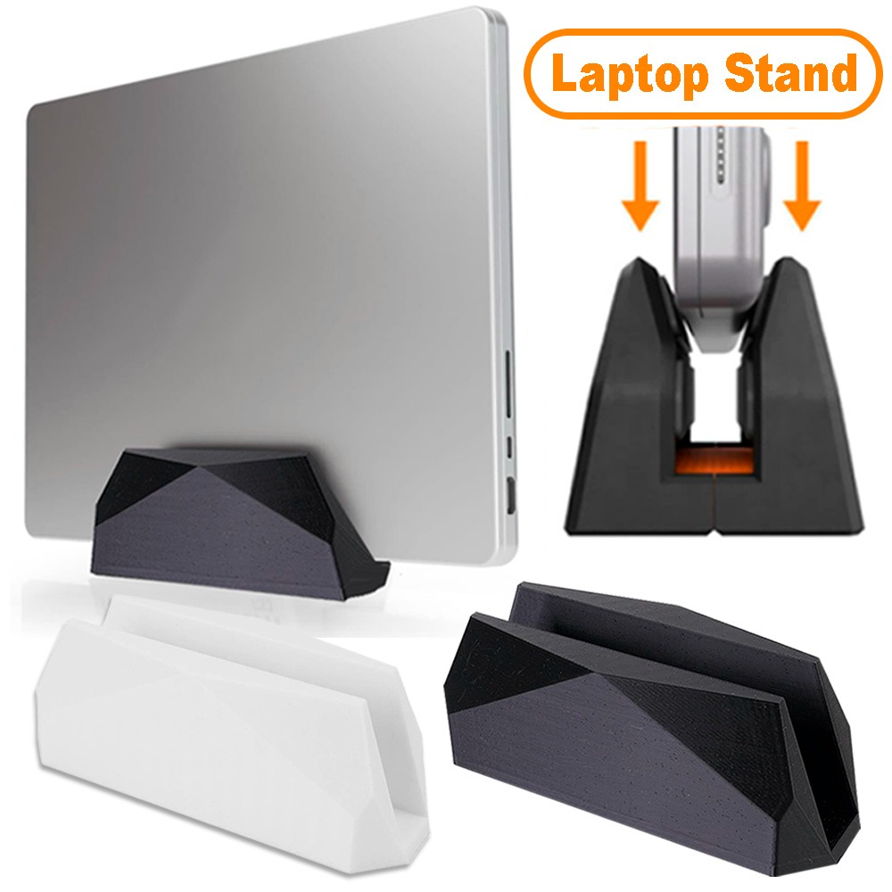 Dell Tablet Accessories - ขาตั้งแล็ปท็อปแนวตั้งแบบสากล ไม่ลื่นไถล สำหรับ Macbook Air Pro
