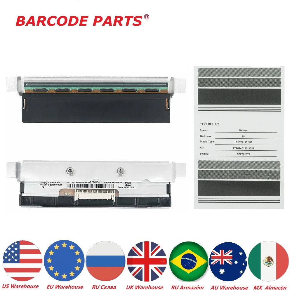 Zebra Tablet Accessories - ยี่ห้อใหม่ Thermal Printhead สําหรับ Zebra ZT210