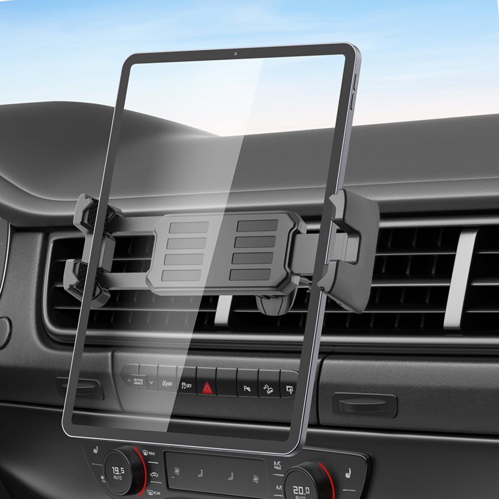 Tablet Accessories Samsung - Universal Car Air Vent แท็บเล็ตผู้ถือโทรศัพท์ปรับลูกบิดและตะขอสําหรับ 4-14