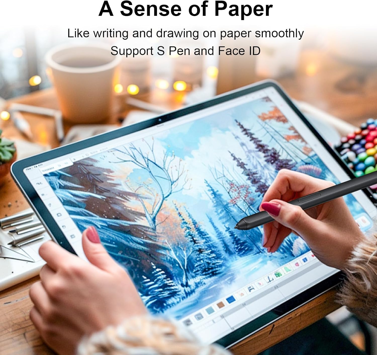 ฟิล์มกันรอยหน้าจอแบบกระดาษ 2 ช - Paper Feel Screen Film บทวิจารณ์และราคา