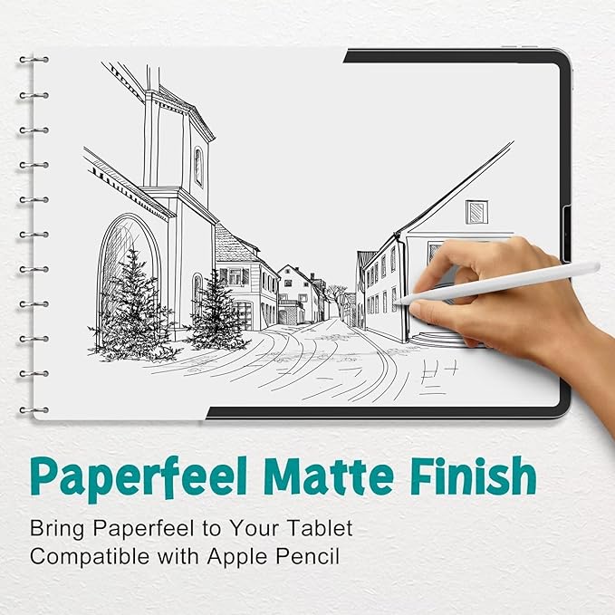 ฟิล์มกันรอยหน้าจอแบบกระดาษสำหร - Paper Feel Screen Film บทวิจารณ์และราคา