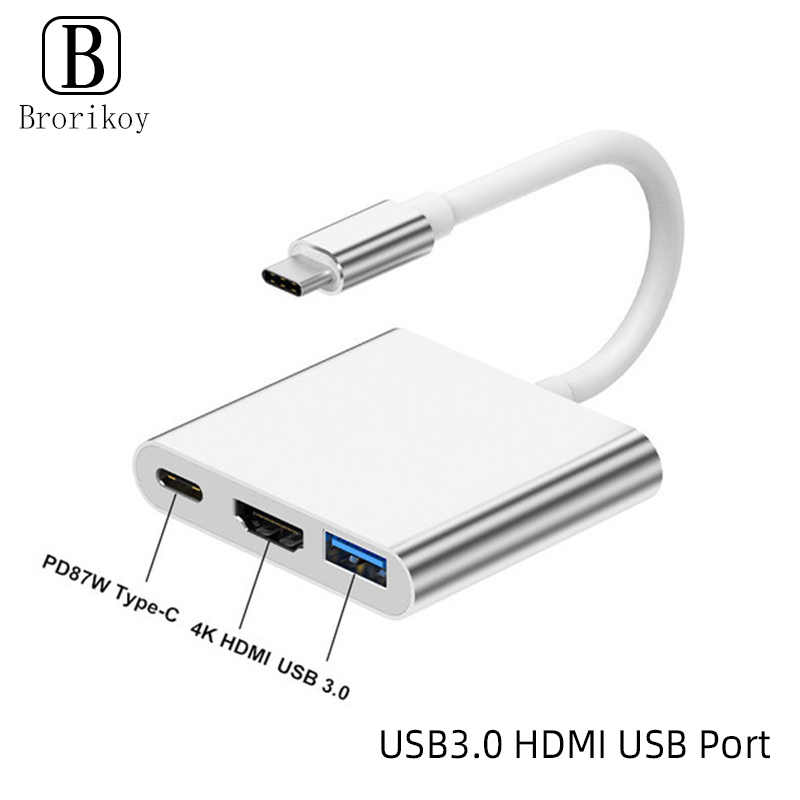 3 ใน 1 ยูเอสบี ประเภท ซี ฮับ ถ - Tablet Accessories Samsung บทวิจารณ์และราคา