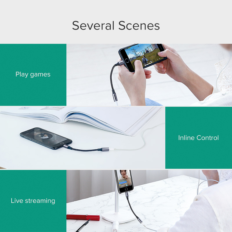 UGREEN อะแดปเตอร์สำหรับ iPhone - Wired Earphone Lightning บทวิจารณ์และราคา