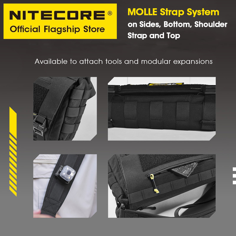 NITECORE SLB06 เดินทางCrossbod - Tablet Accessories Bag บทวิจารณ์และราคา