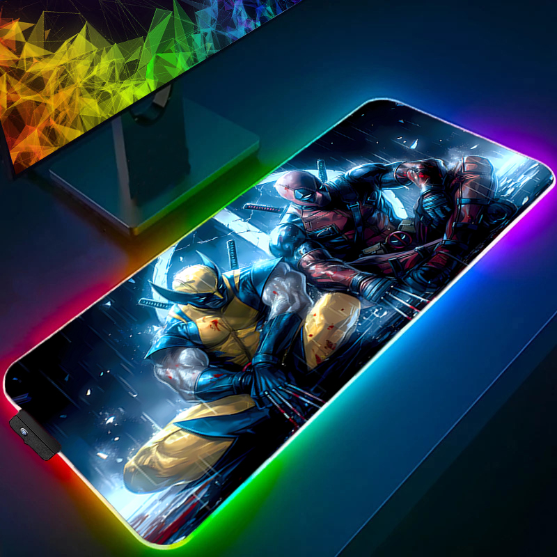 แผ่นรองเมาส์ LED สำหรับเล่นเกม - Tablet Cute Accessories บทวิจารณ์และราคา