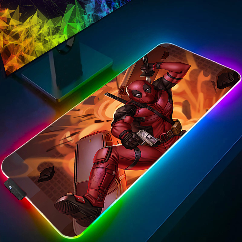 แผ่นรองเมาส์ LED สำหรับเล่นเกม - Tablet Cute Accessories บทวิจารณ์และราคา