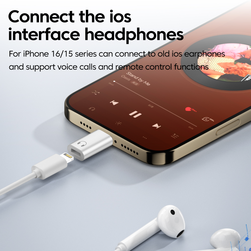 Elough Lightning ถึงอะแดปเตอร์ - Wired Earphone Lightning บทวิจารณ์และราคา