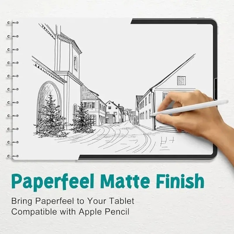 ฟิล์มกันรอยหน้าจอแบบกระดาษ 2 ช - Paper Feel Screen Film บทวิจารณ์และราคา