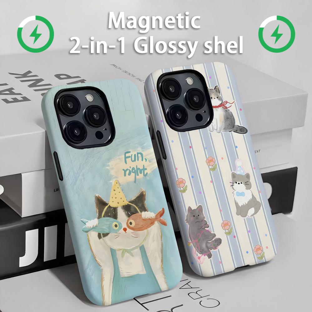 แมวและสุนัขน่ารักเคสโทรศัพท์แม - Apple Iphone 15 บทวิจารณ์และราคา