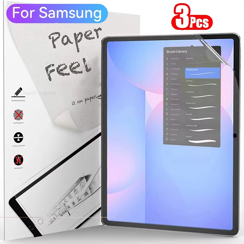 ฟิล์มกันรอยหน้าจอแบบกระดาษ 3 ช - Paper Feel Screen Film บทวิจารณ์และราคา