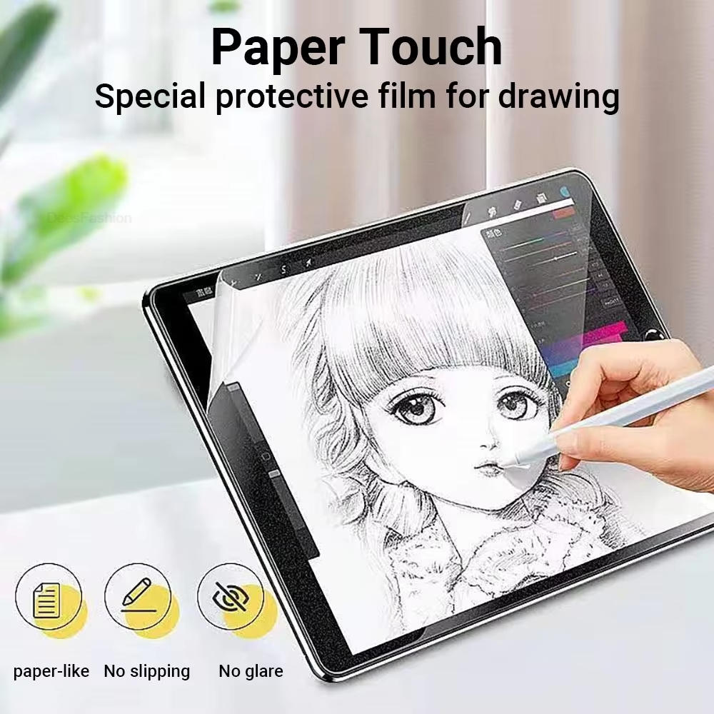 ฟิล์มกันรอยหน้าจอแบบกระดาษ 3 ช - Paper Feel Screen Film บทวิจารณ์และราคา
