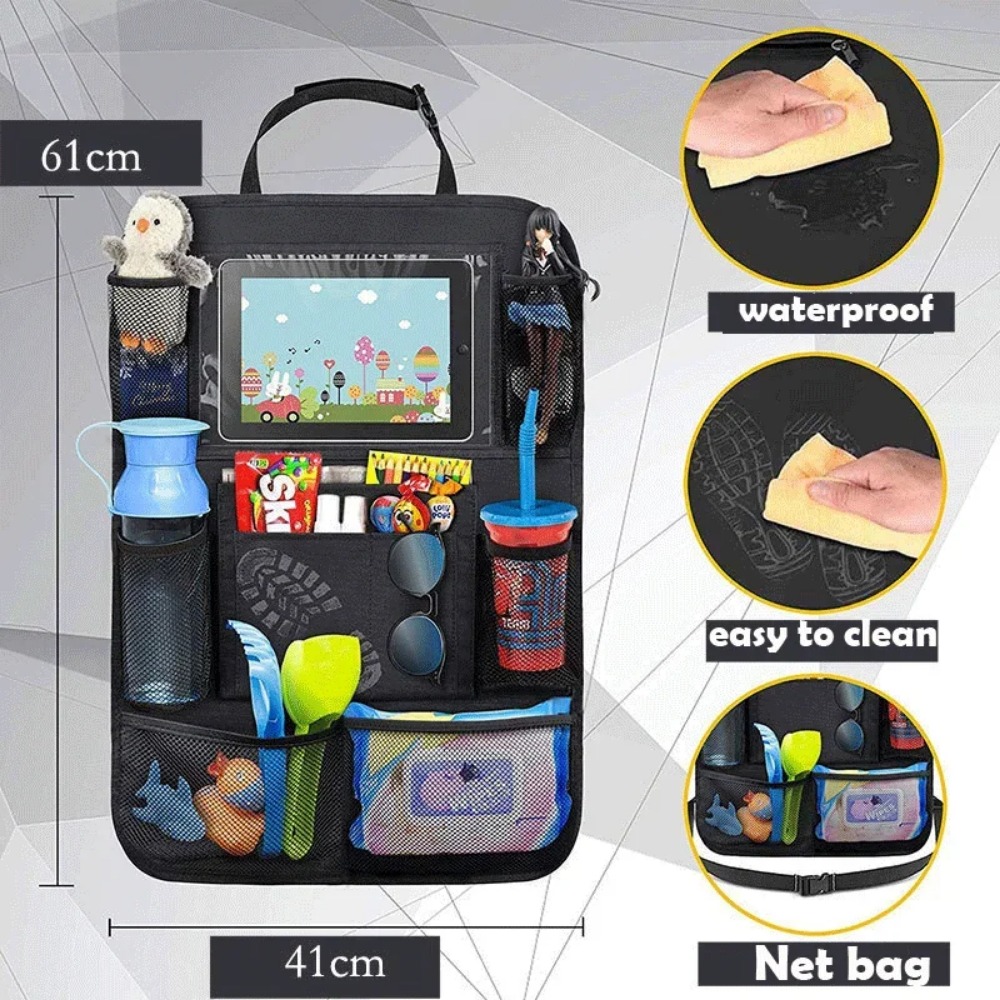 รถที่นั่งด้านหลังOrganizer 9 ก - Tablet Accessories Bag บทวิจารณ์และราคา