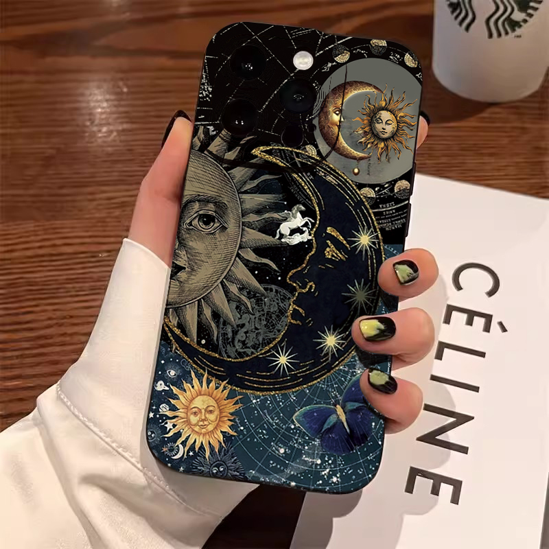 เคสโทรศัพท์ลายพระอาทิตย์พระจัน - Tablet Accessories Aesthetic บทวิจารณ์และราคา