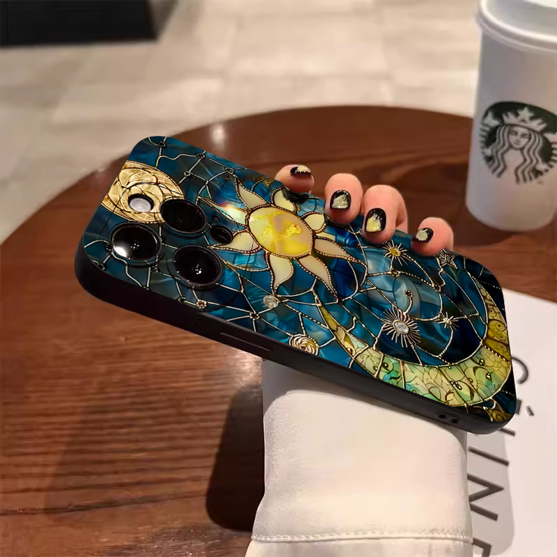 เคสโทรศัพท์ลายพระอาทิตย์พระจัน - Tablet Accessories Aesthetic บทวิจารณ์และราคา