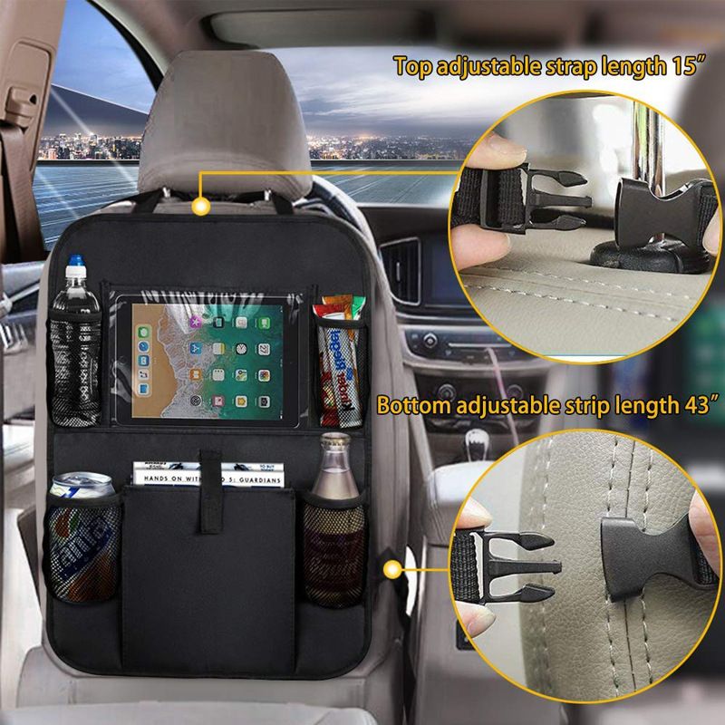 รถ Backseat Organizer พร้อมหน้ - Tablet Accessories Bag บทวิจารณ์และราคา