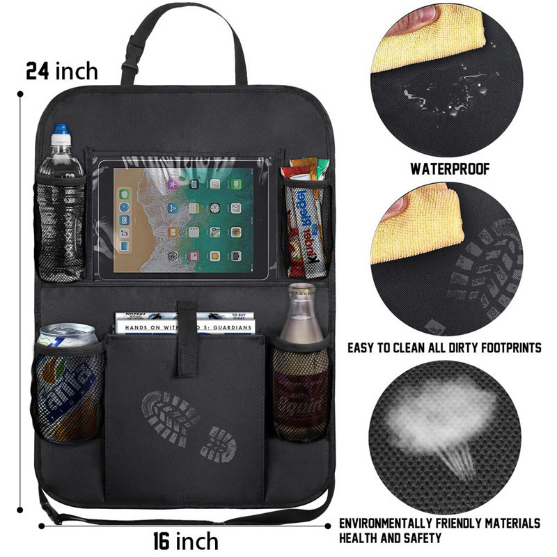 รถ Backseat Organizer พร้อมหน้ - Tablet Accessories Bag บทวิจารณ์และราคา