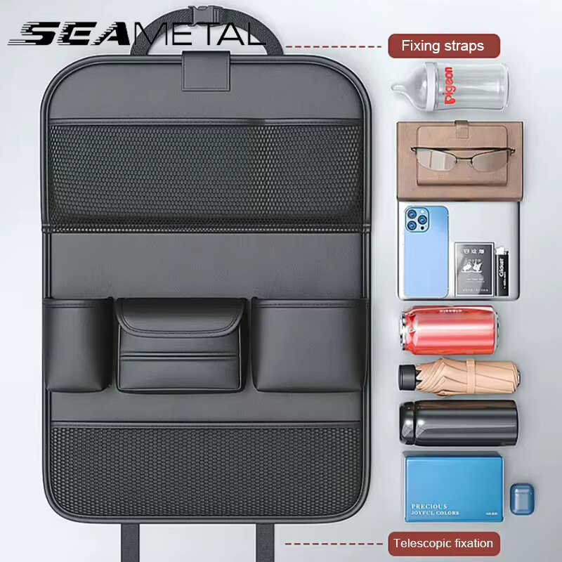 SEAMETAL Car Seat Back Organiz - Tablet Accessories Bag บทวิจารณ์และราคา