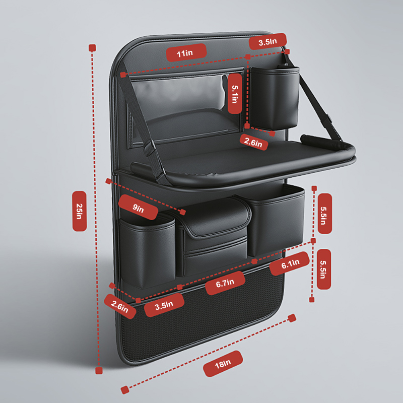 SEAMETAL Car Seat Back Organiz - Tablet Accessories Bag บทวิจารณ์และราคา