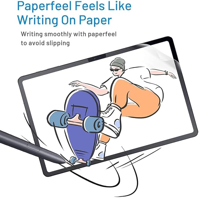 2 ชิ้นเช่นเดียวกับกระดาษป้องกั - Paper Feel Screen Film บทวิจารณ์และราคา