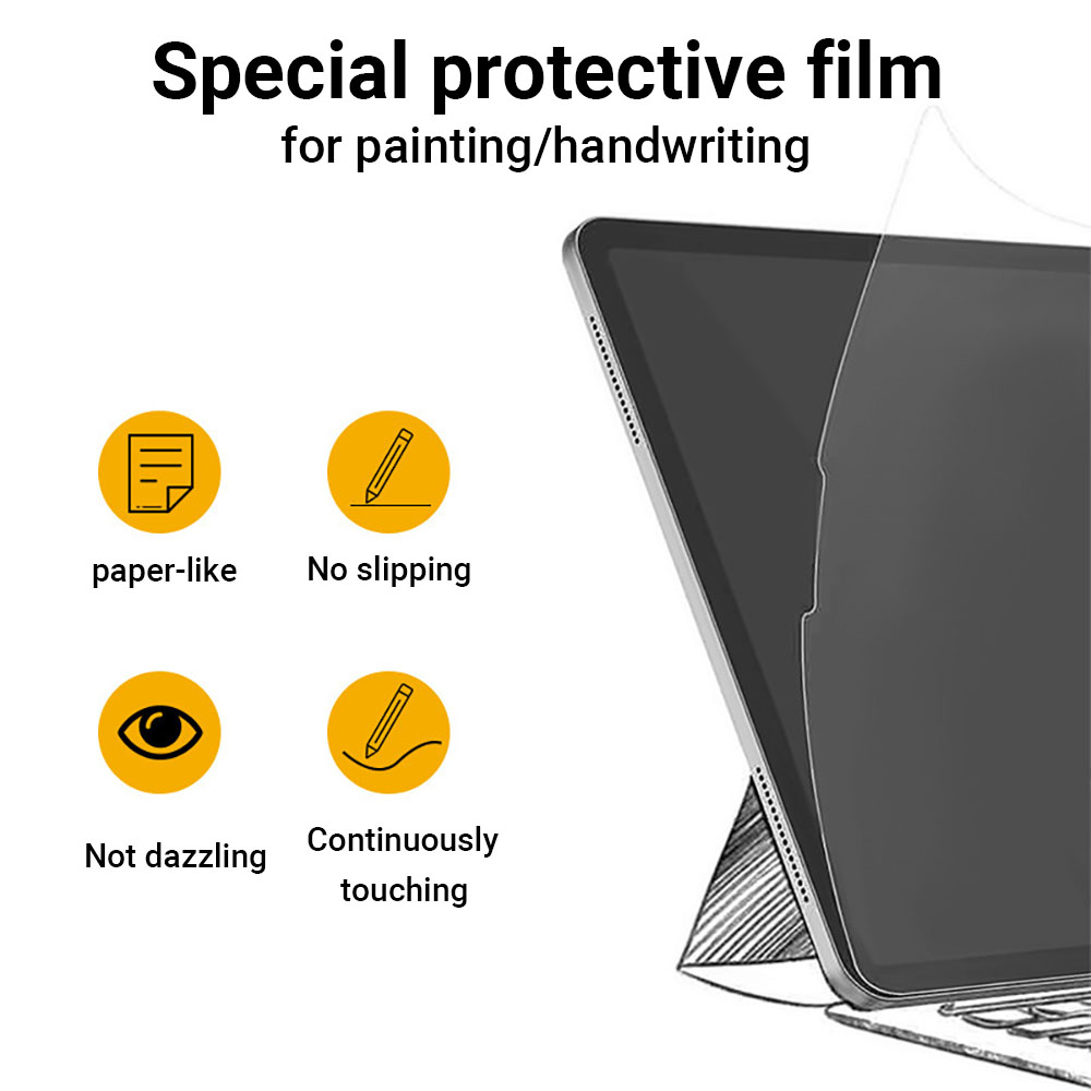 3 ชิ้นกระดาษรู้สึกเหมือนป้องกั - Paper Feel Screen Film บทวิจารณ์และราคา