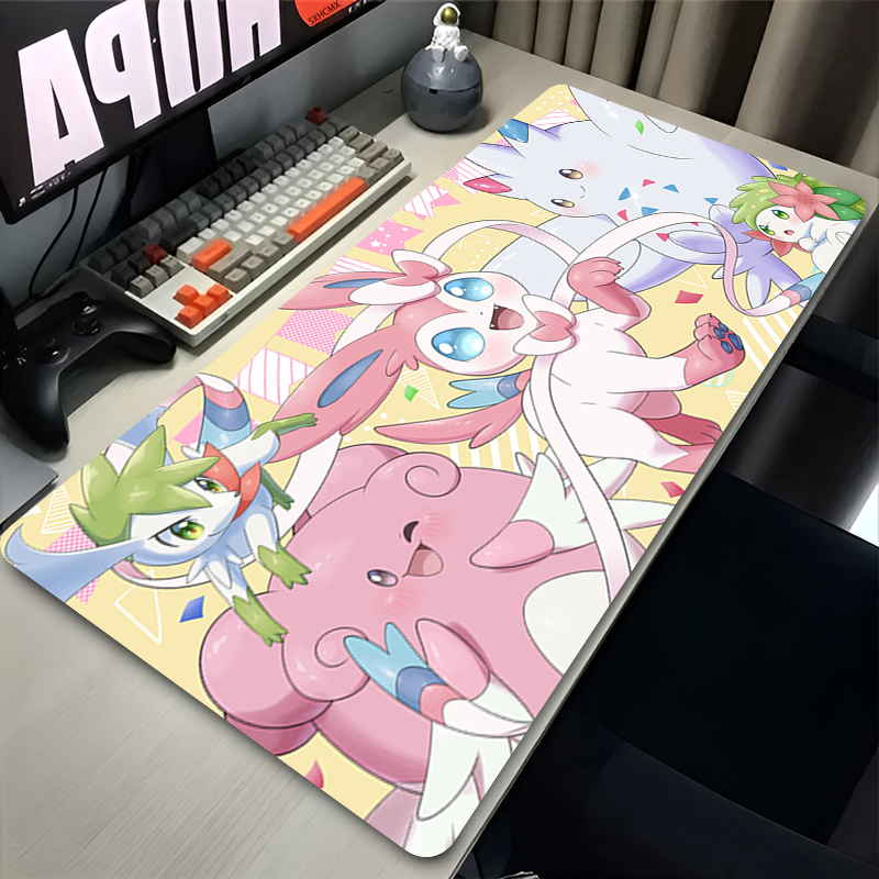 แผ่นรองเมาส์สีชมพูขนาดใหญ่ XXL - Tablet Cute Accessories บทวิจารณ์และราคา