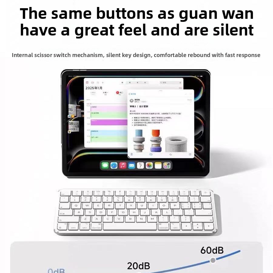 คีย์บอร์ดใหม่นี้เหมาะสำหรับชุด - Tablet Accessories Aesthetic บทวิจารณ์และราคา