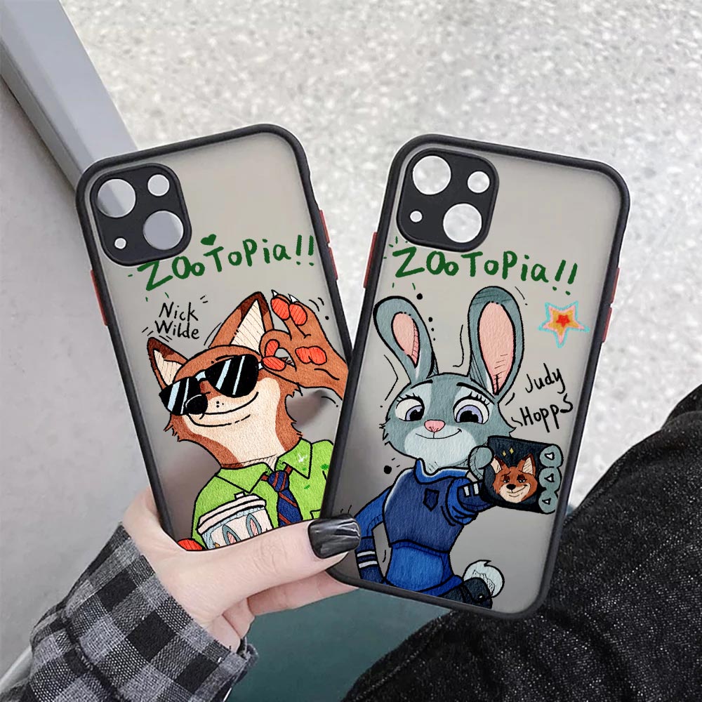 ดิสนีย์ นิค จูดี้ เคสใสแบบด้าน - Apple Iphone 15 บทวิจารณ์และราคา